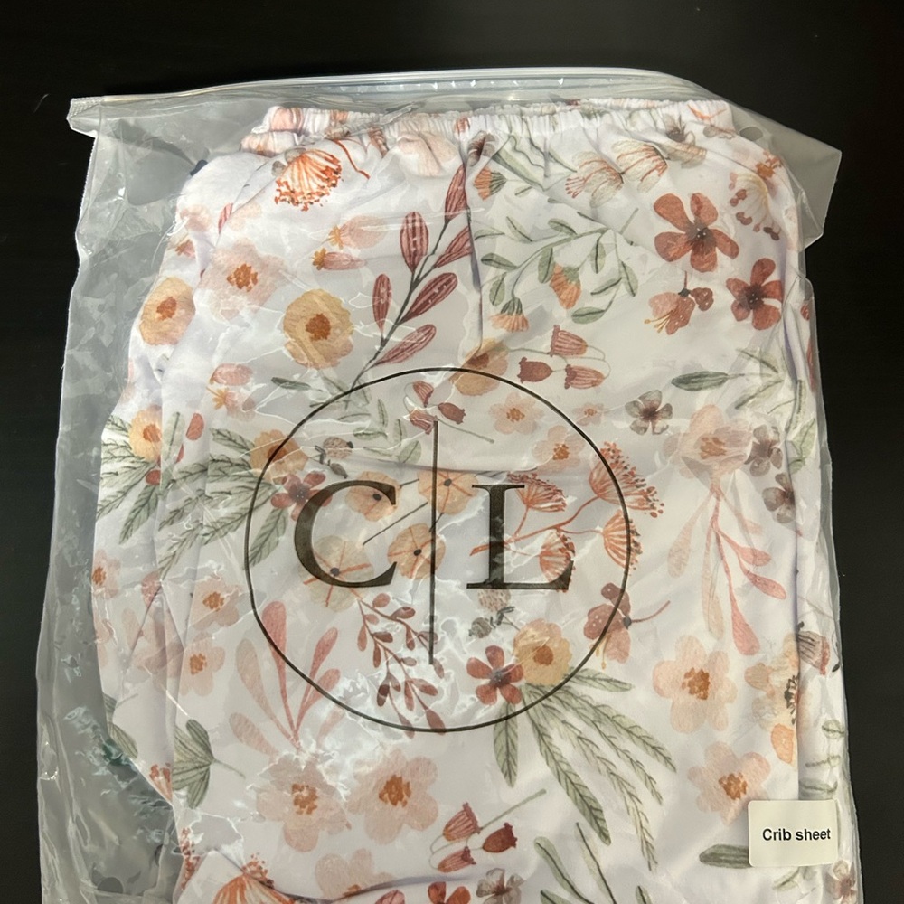 Caden lane Floral Crib Sheet